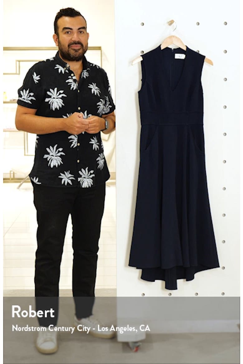 High/Low Fit & Flare Dress video