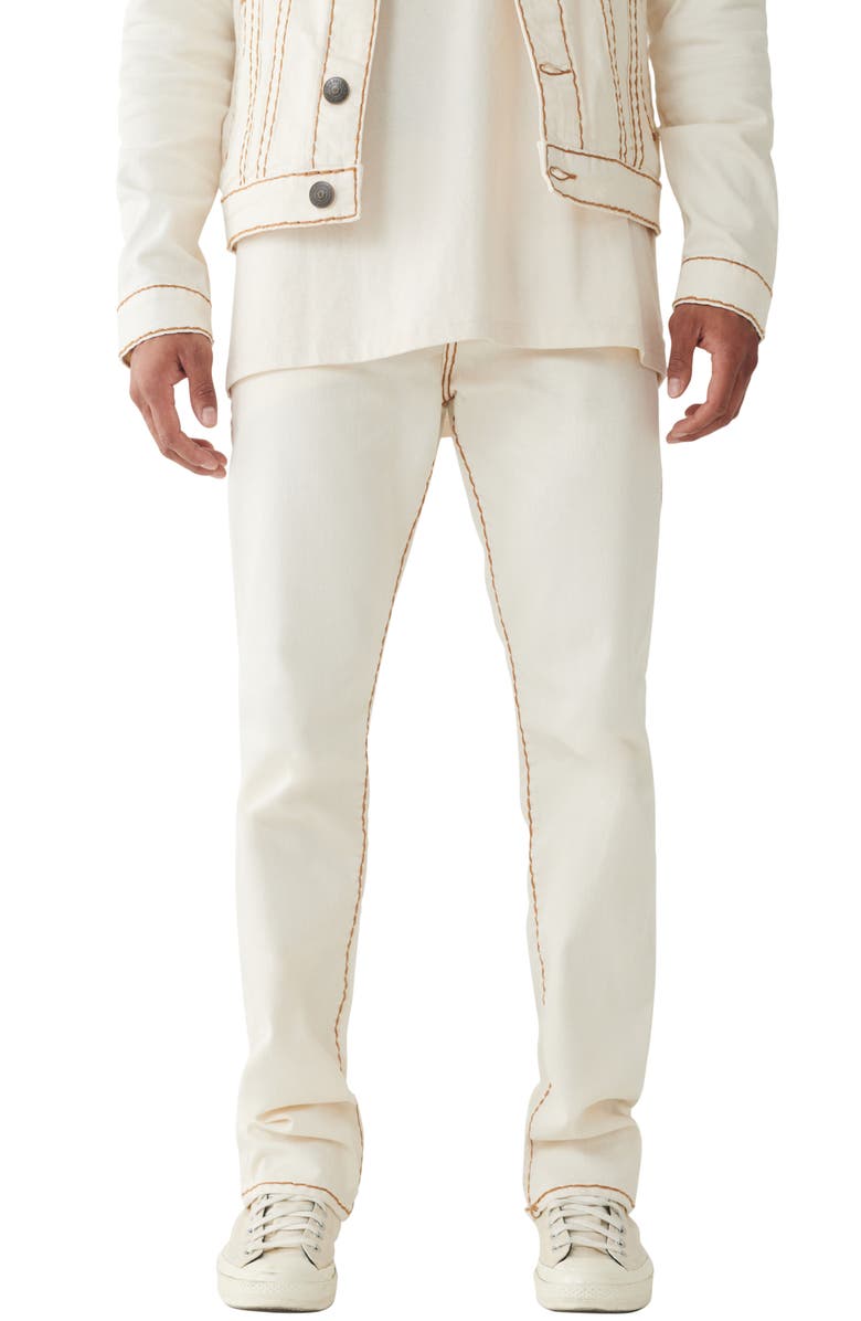 True Religion Brand Jeans Ricky Flap Super T Straight Leg Jeans, Main, color,