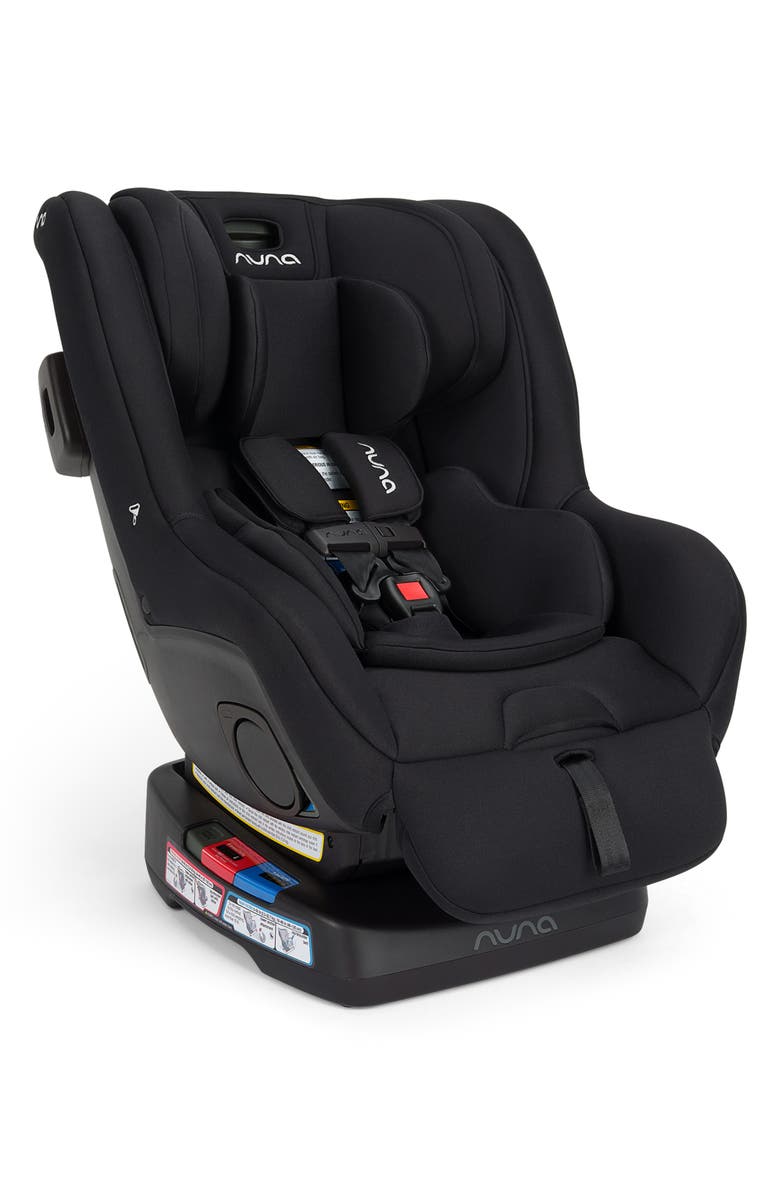 Nuna Rava Flame Retardant–Free Convertible Car Seat, Main, color, Caviar