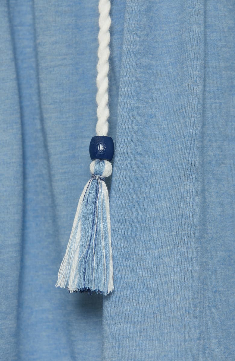 Lucky Brand Lagos Embroidered Colorblock Tiered Cover-Up Sundress, Alternate, color, 