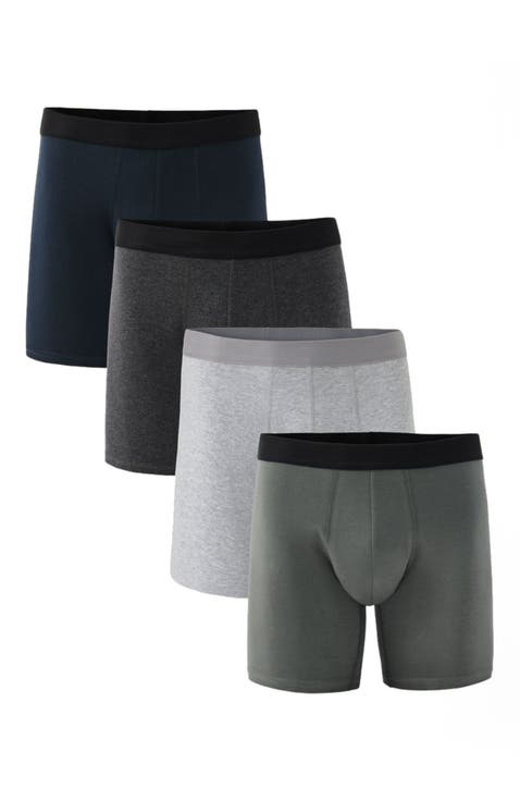 Everyday Extended Boxer Brief 4-Pack Made With Organic Cotton