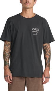 RVCA Palm Reel Cotton Graphic T-Shirt
