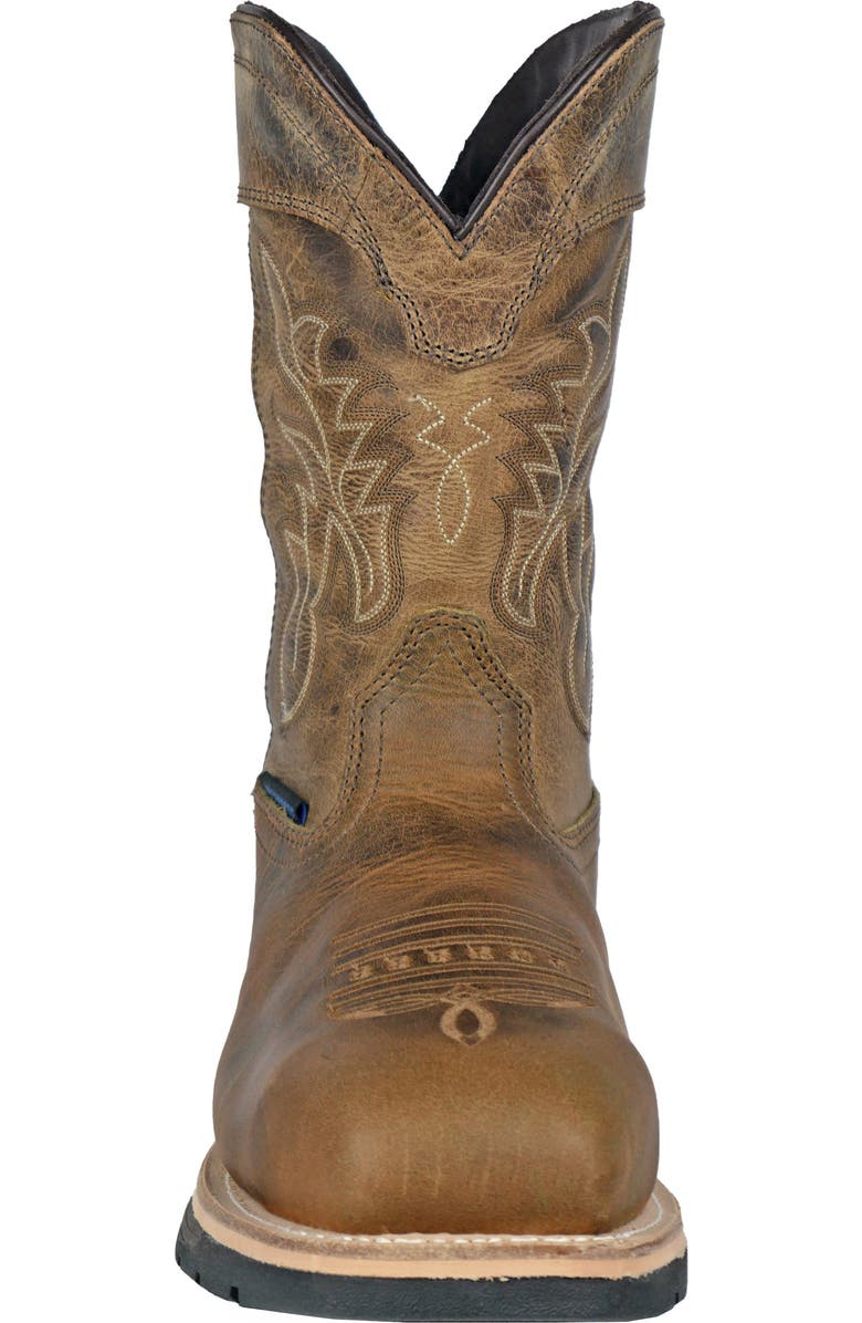 Hoss Boot Company HOSS Brisbee Distressed Composite Toe Work Boot, Alternate, color, Brown