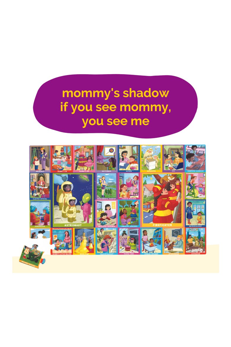 Inspiring Careers Mommy's Shadow 72-Piece Puzzle, Alternate, color, MULTI