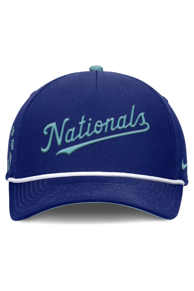 Men's Nike  Royal Washington Nationals Father's Day Rise Adjustable Hat, Alternate, color, Royal