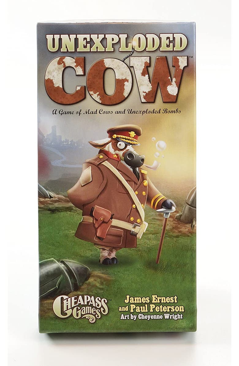Cheapass Games Unexploded Cow Card Game, Main, color, Multicolored