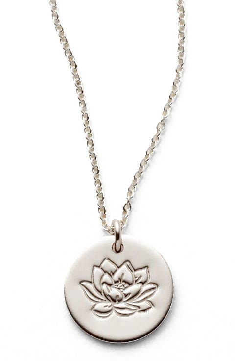 July Birth Flower Necklace
