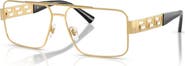 Versace 56mm Rectangle optical glasses