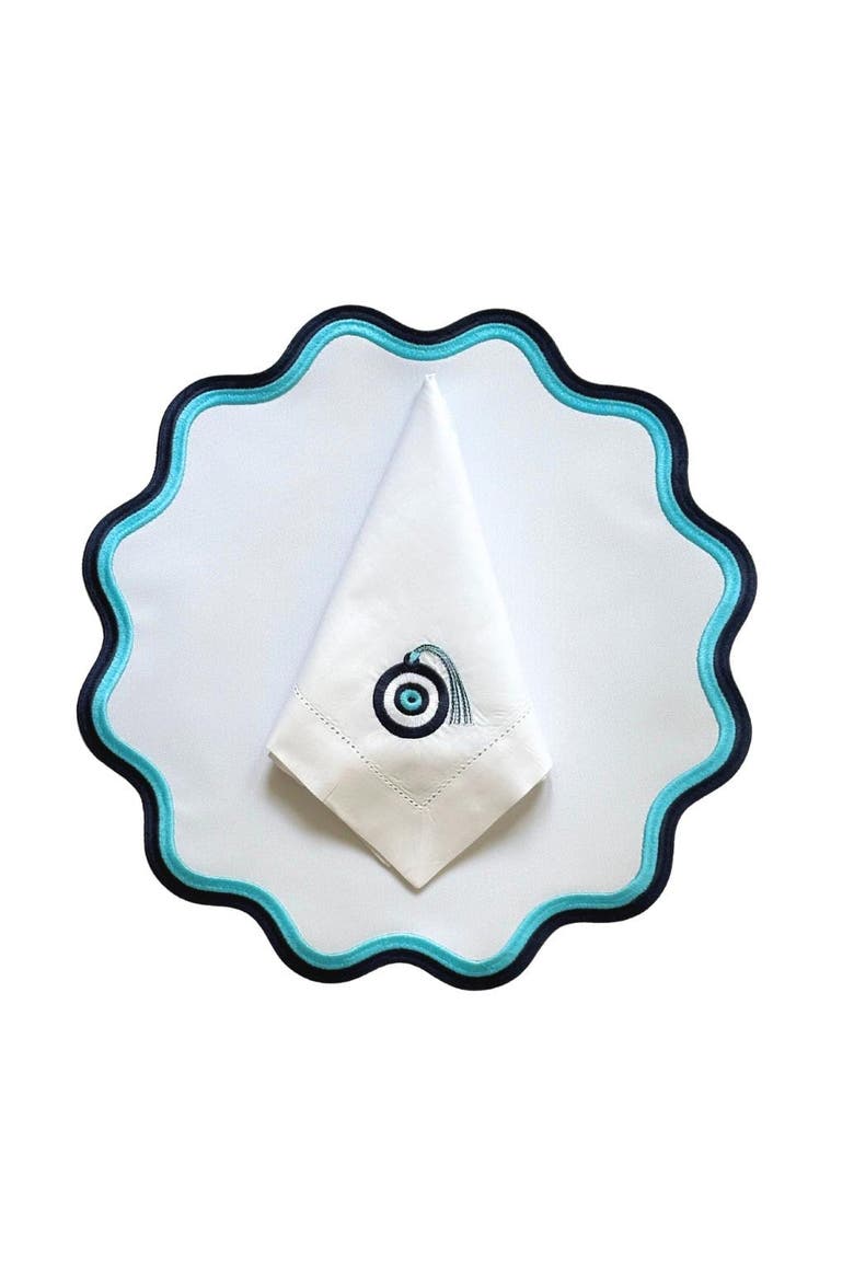 Mykonos Placemat, Alternate, color, Blue