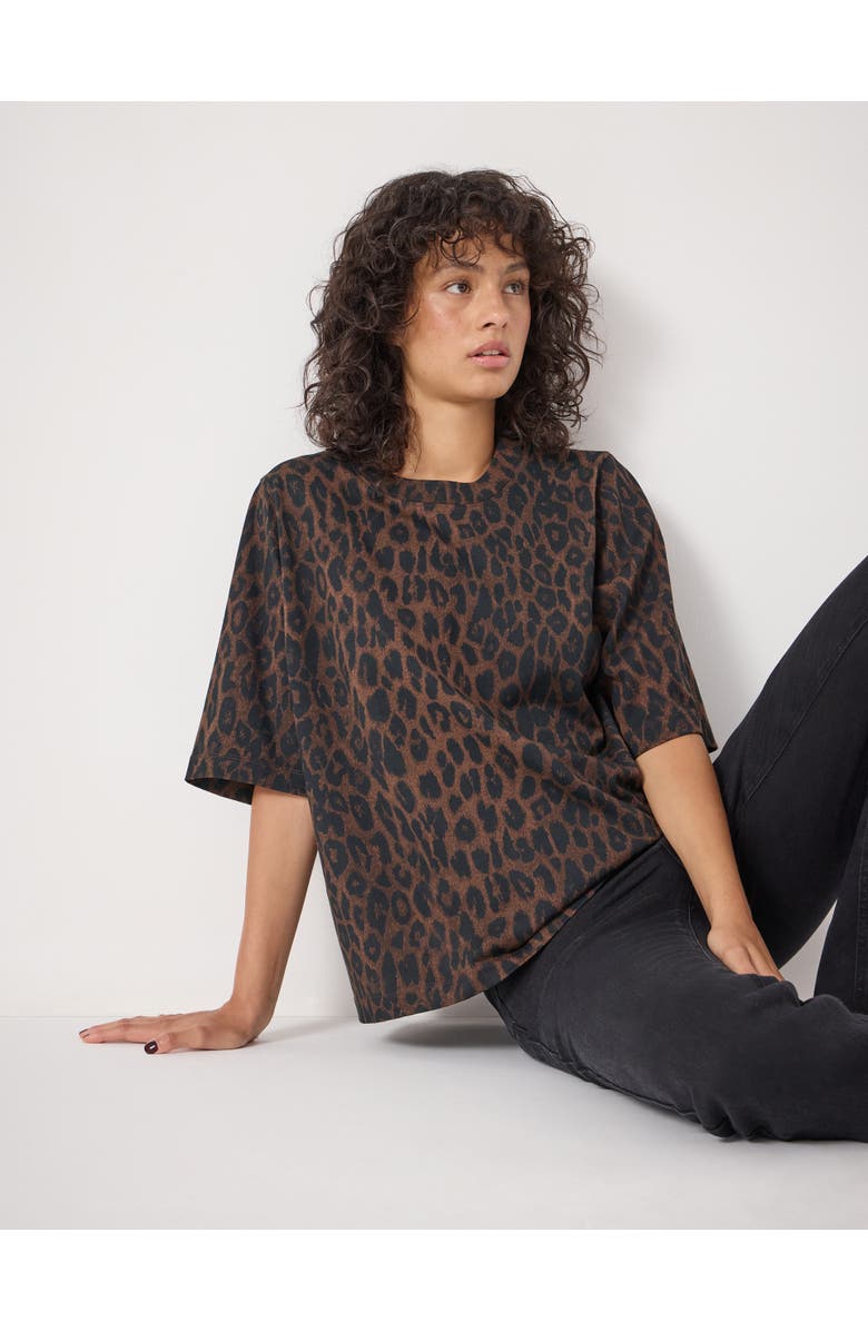 Hush Romina Leopard Print T-Shirt, Alternate, color, Soft Leopard