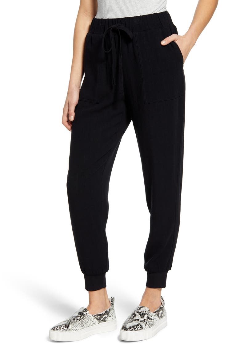 Gibson x International Women's Day Anna Joggers, Main, color, BLACK