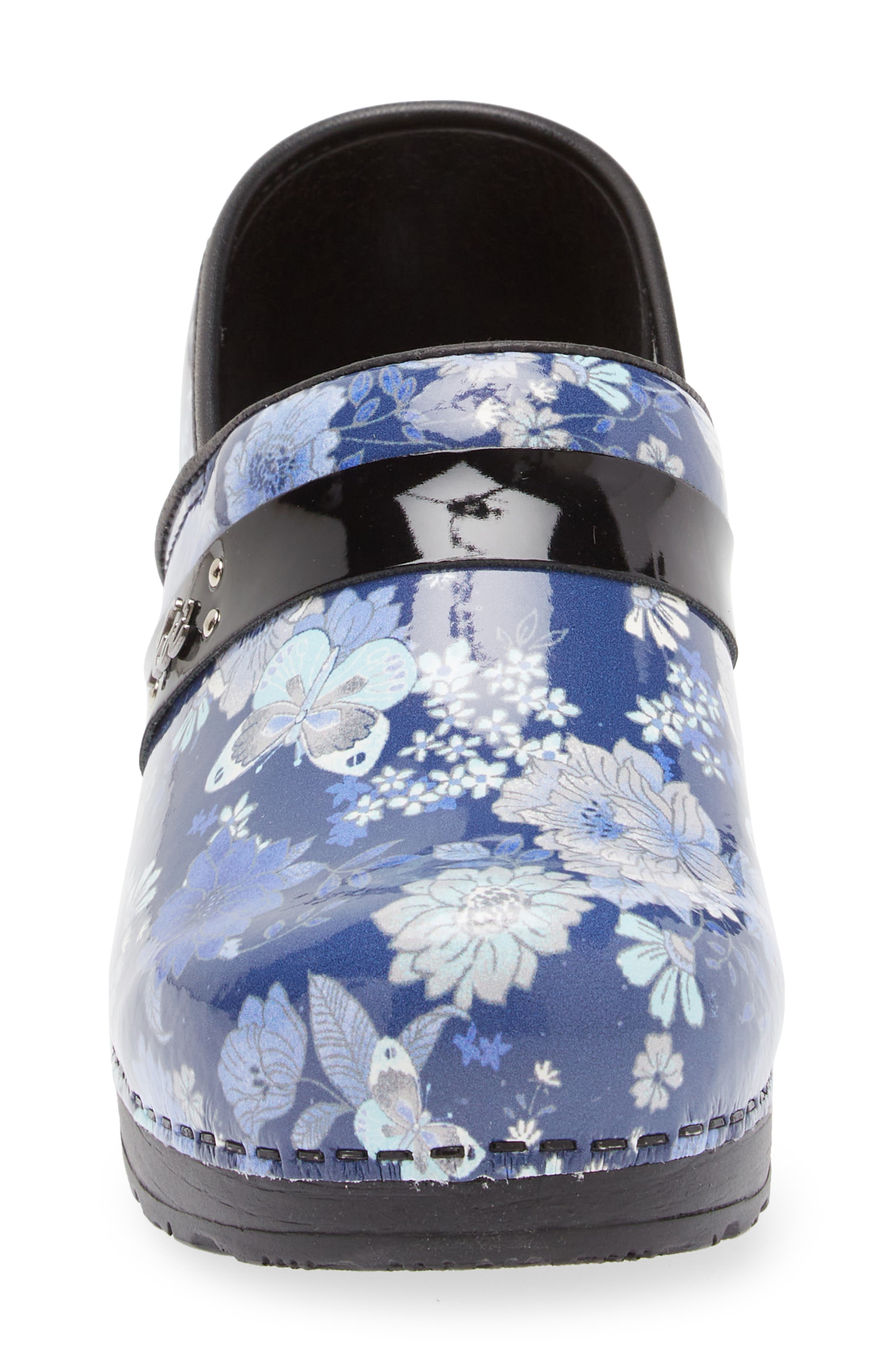 Sanita x koi Scrubs Butterfly Melody Clog, Alternate, color, 