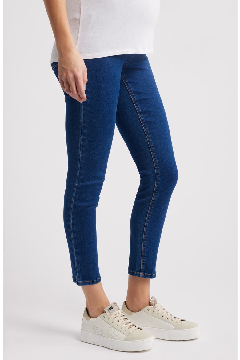 Butter Maternity Ankle Skinny Jeans, Alternate, color, SAFIA