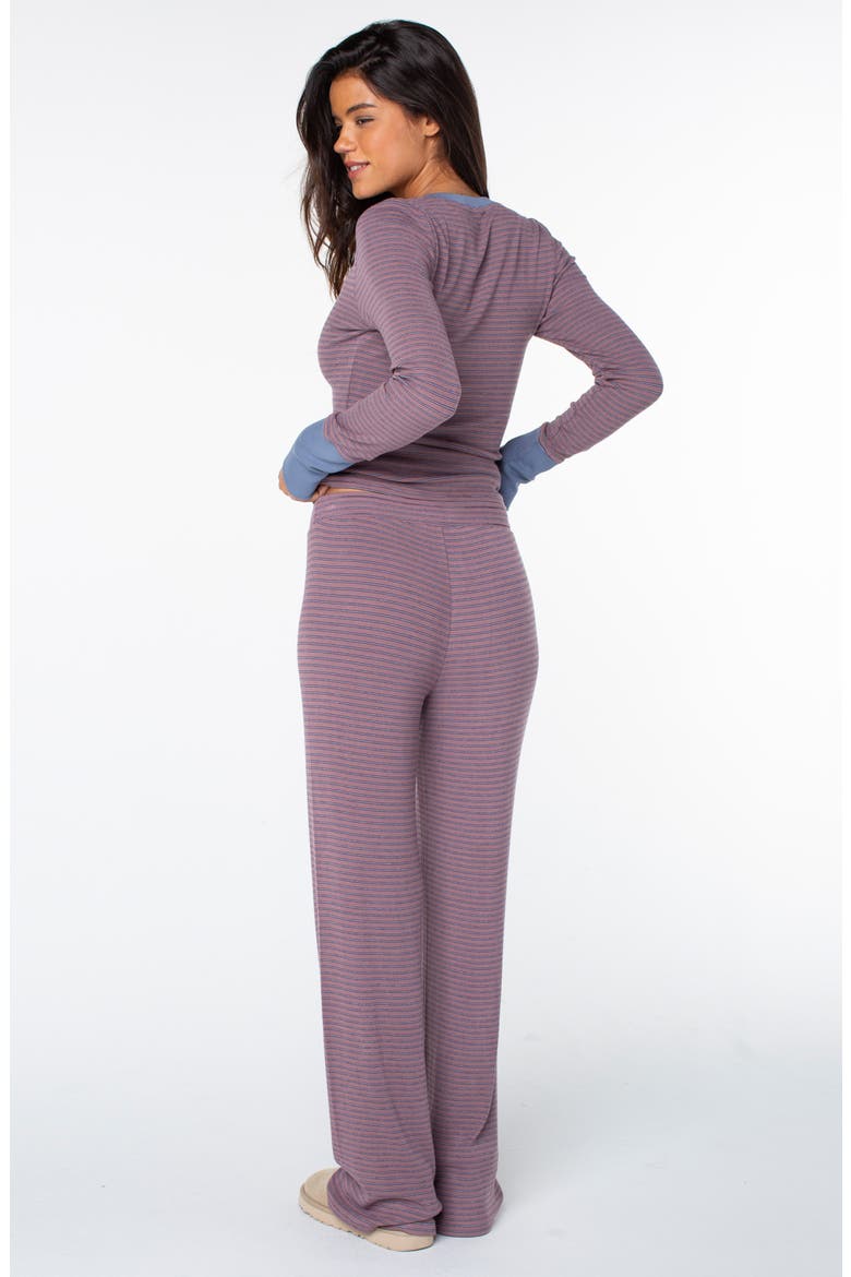 Summer Fling Rib Pants, Alternate, color, TWILIGHT MAUVE