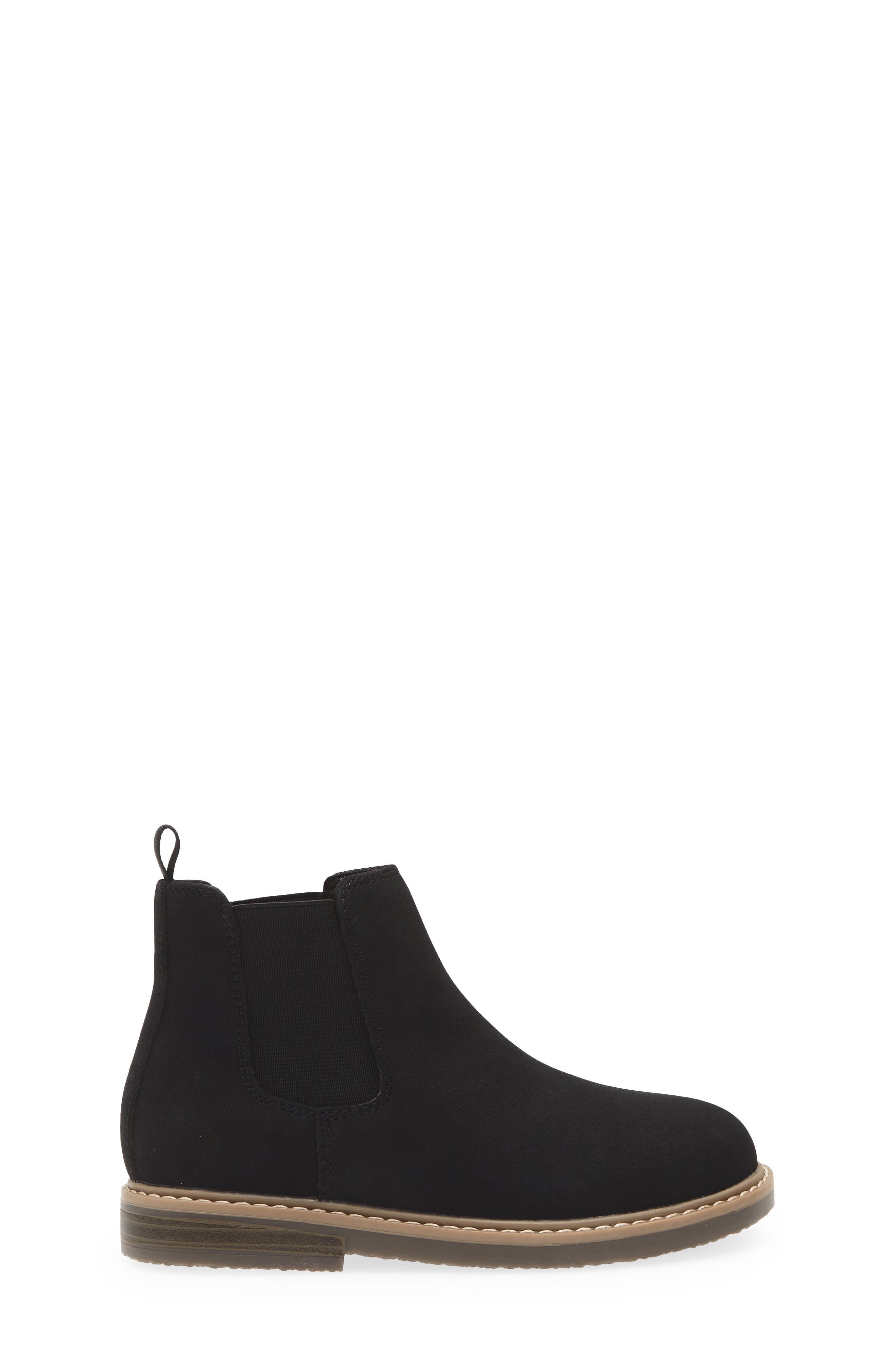 Nordstrom Kids' Chelsea Boot, Alternate, color, Black