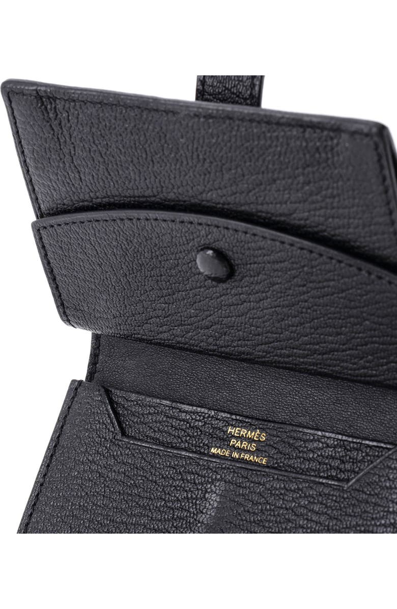 Pre-Owned Hermes Bearn Card Case Chevre Mysore, Alternate, color,