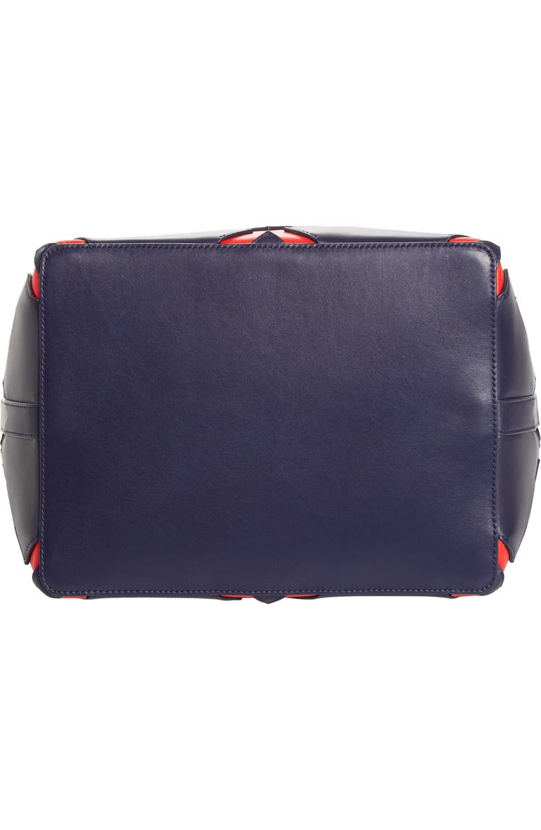 CALVIN KLEIN 205W39NYC Patchwork Quilt Leather Bucket Bag, Alternate, color,