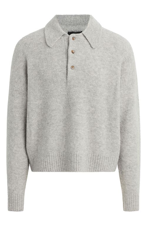 Joe's Julian Polo Sweater In Gray