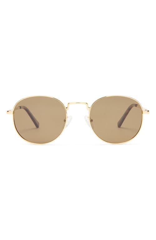 Le Specs Lost Legacy In Gold/brown Mono Pol