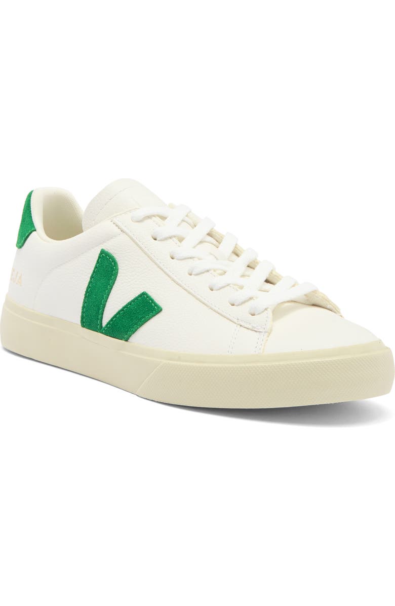 Veja Campo Sneaker, Main, color, Extra-White/ Emeraude