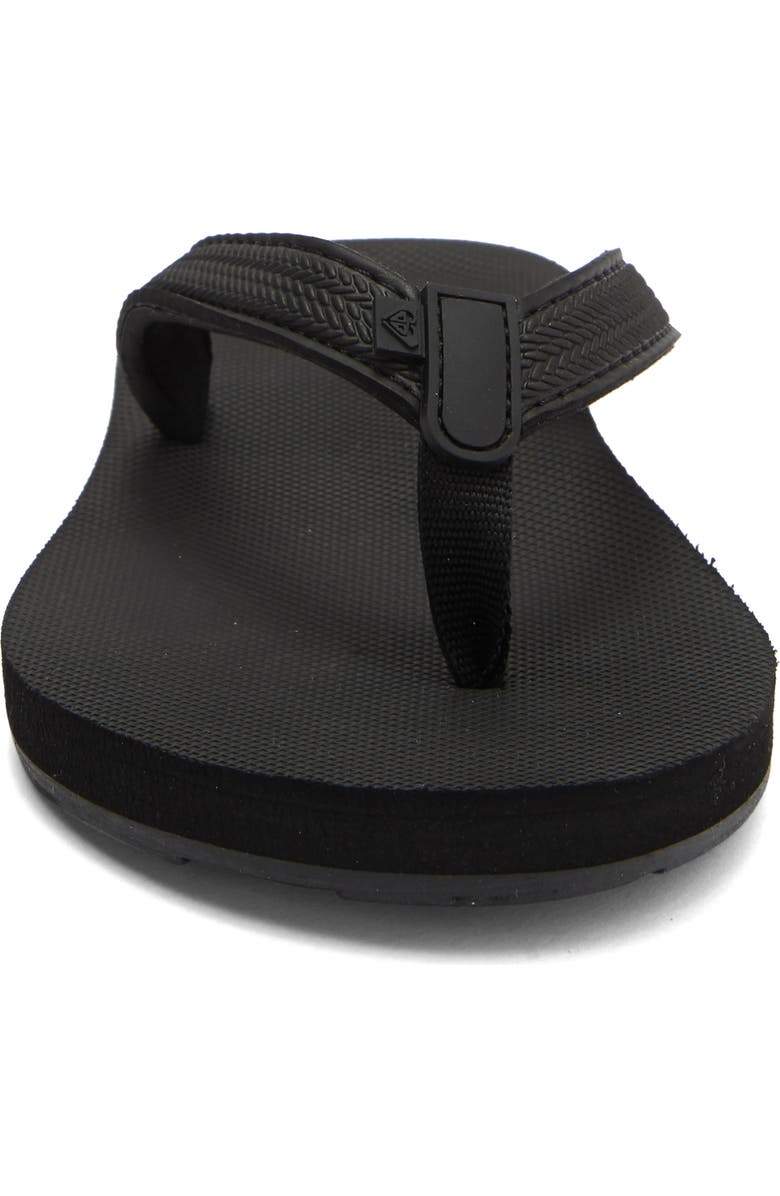 Roxy Porto Flip Flop, Alternate, color, Black