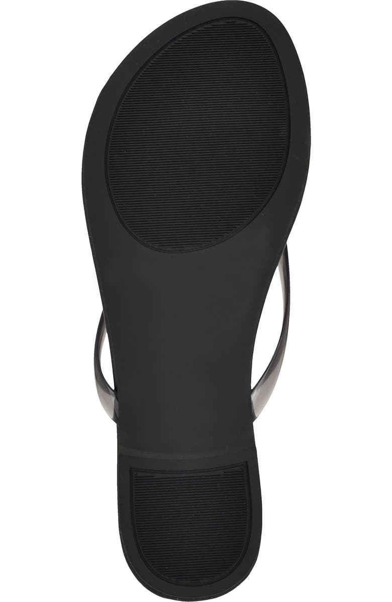 Calvin Klein Crude Flip Flop, Alternate, color, Black