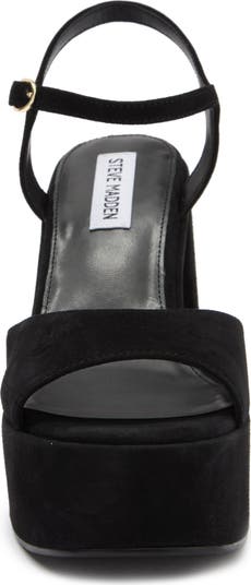 Steve Madden チャンキー プラットフォーム Odina サンダル Steve Madden Odina Nappa Leather Platform Sandals | Dillard's