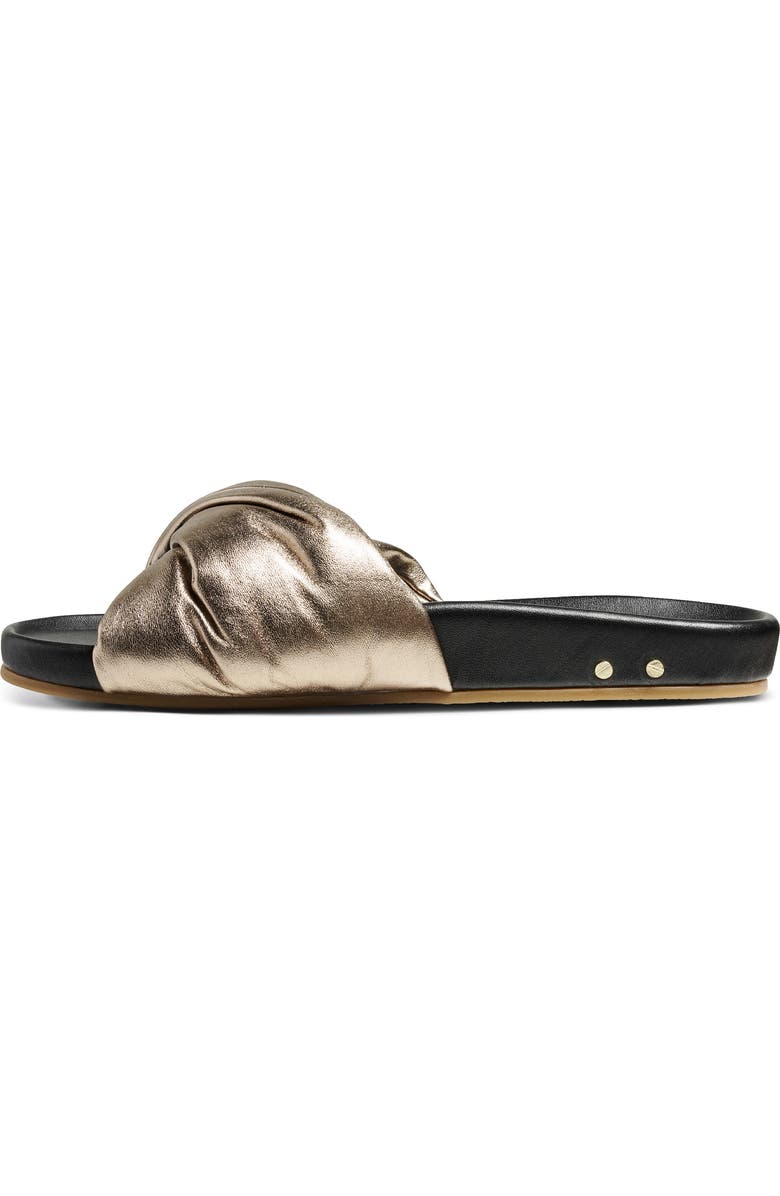 Beek Tesia Slide Sandal, Alternate, color, Bronze/ Black