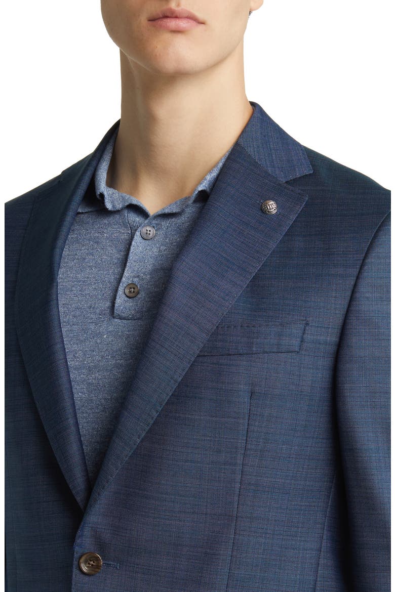 Esprit Soft Contemporary Fit Wool Suit, Alternate, color, BLUE