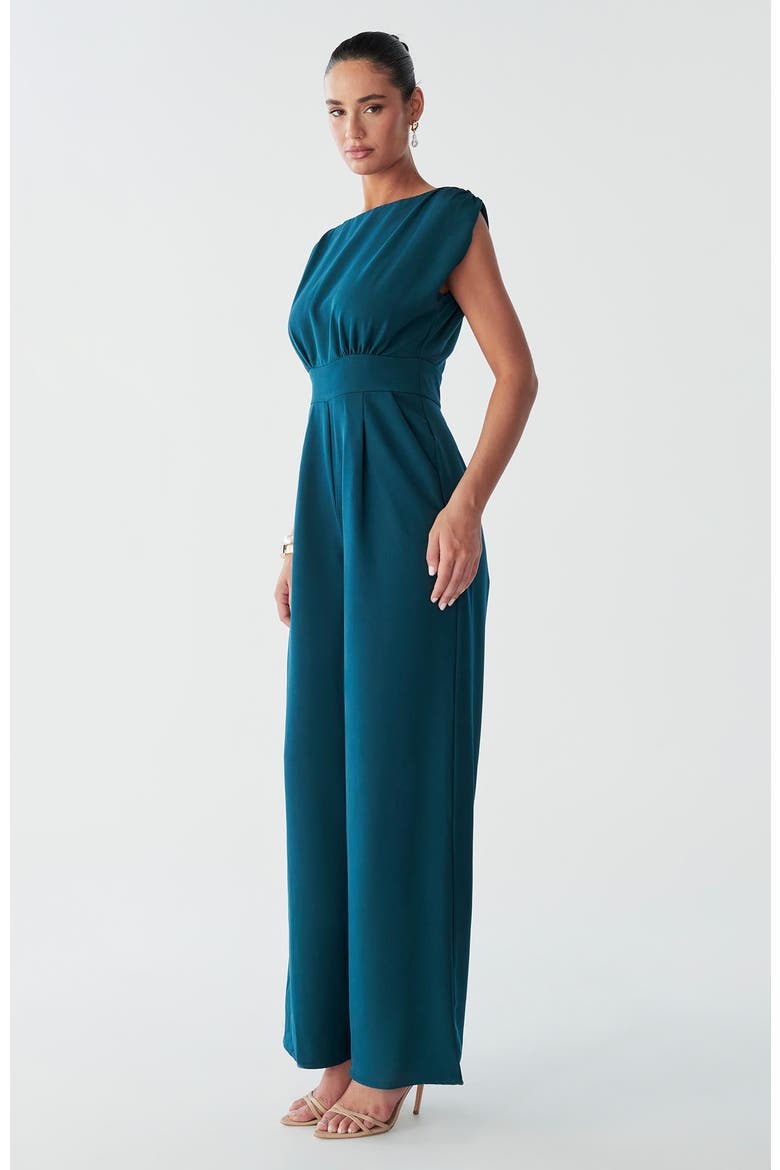Stella Jumpsuit, Alternate, color, EMERALD