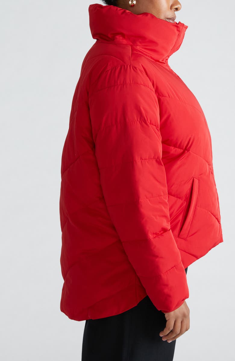 Universal Standard Pisco Puffer Jacket, Alternate, color, 