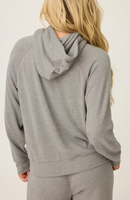 Pj Salvage Hold Your Horses Pajama Hoodie In Gray