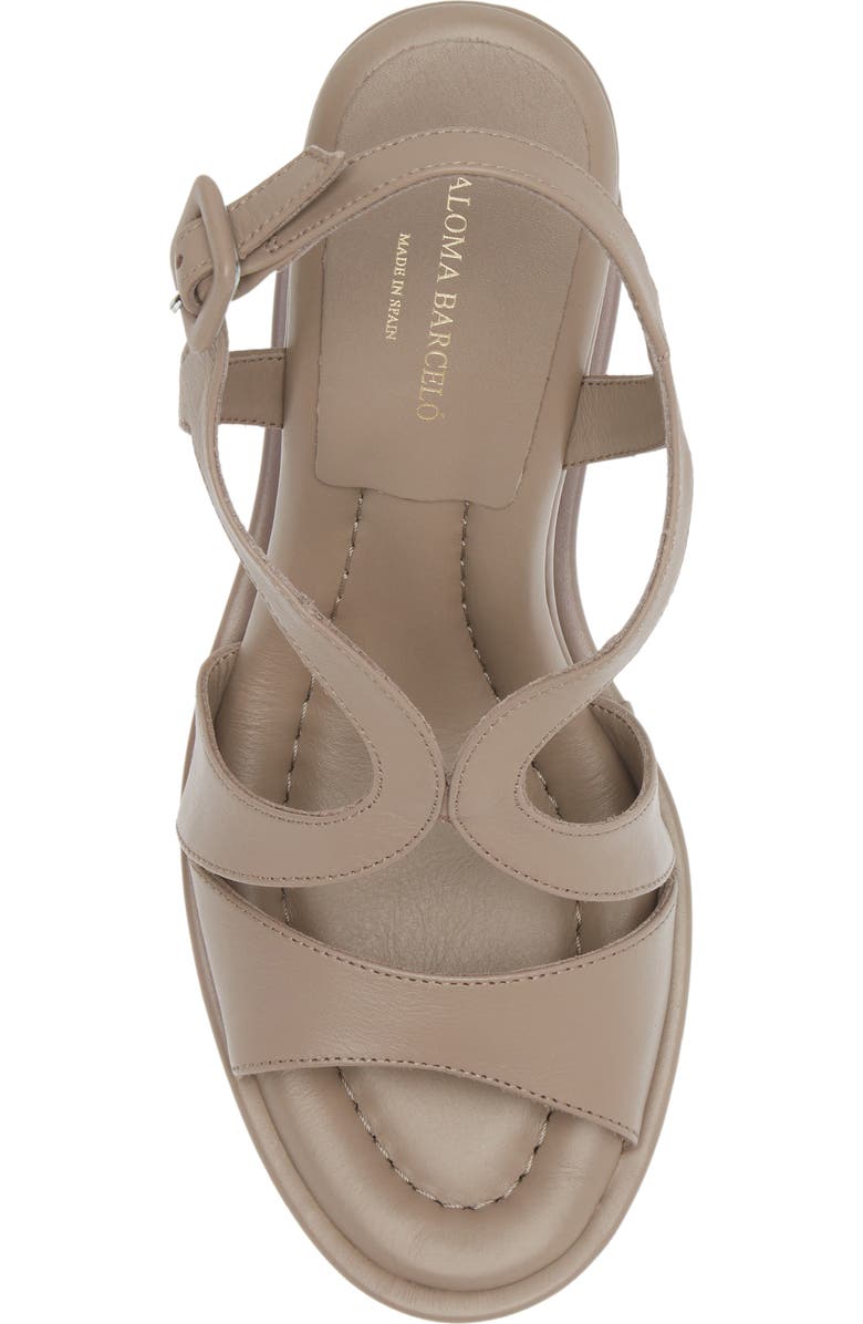 Paloma Barcelo Eider Platform Wedge Sandal, Alternate, color,