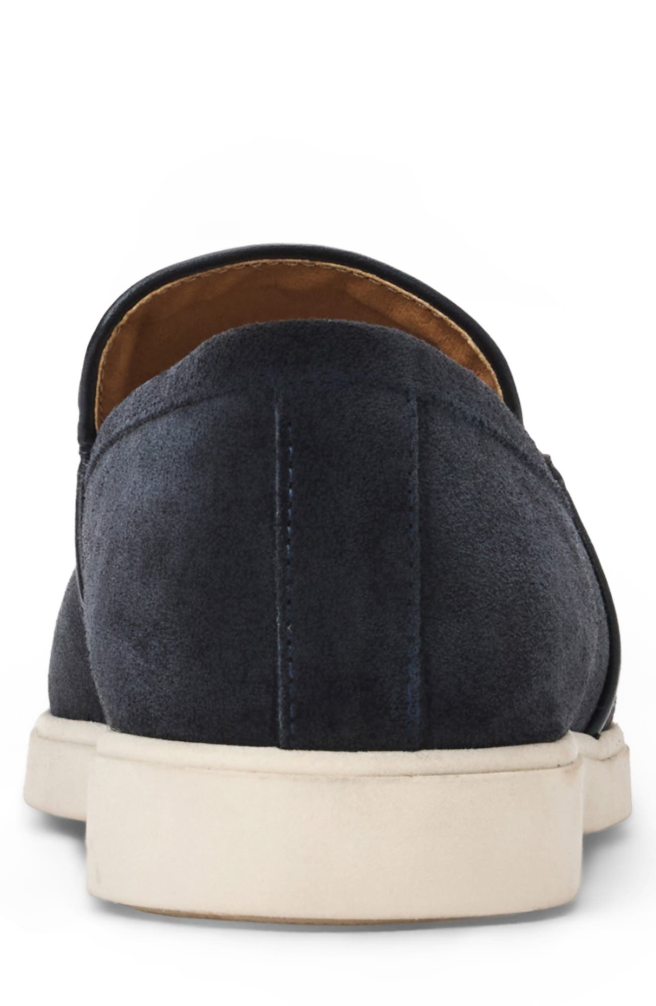 Etna Suede Loafer, Alternate, color, NAVY SUEDE