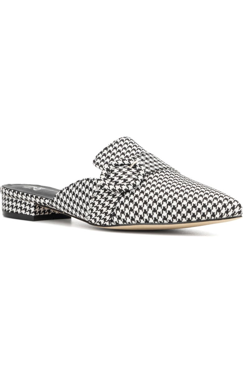 NEW YORK AND COMPANY Parker Houndstooth Mule, Main, color,