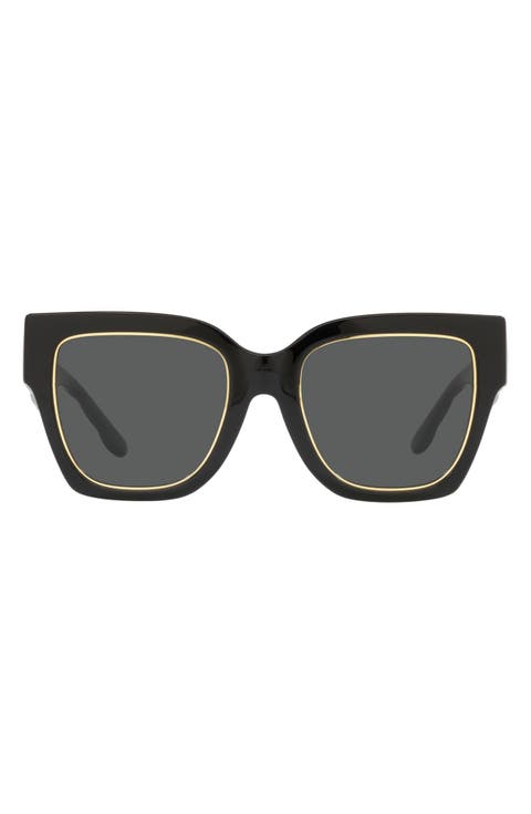52mm Square Sunglasses