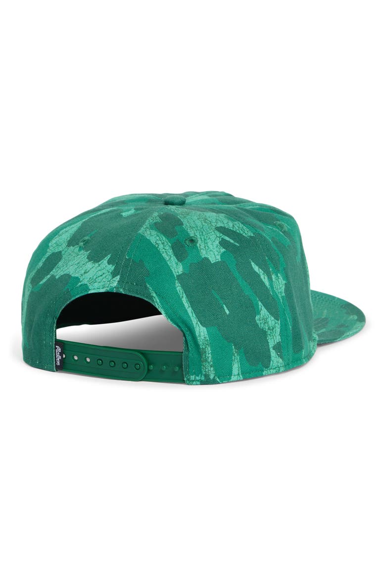 Derby Golf Logo Cotton Snapback Hat, Alternate, color, DIVOT CAMO JUNGLE