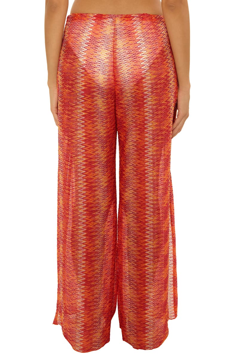 Becca Cancun Cover-Up Pants, Alternate, color, Dragon Fire