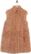 Longchamp Genuine Shearling Vest