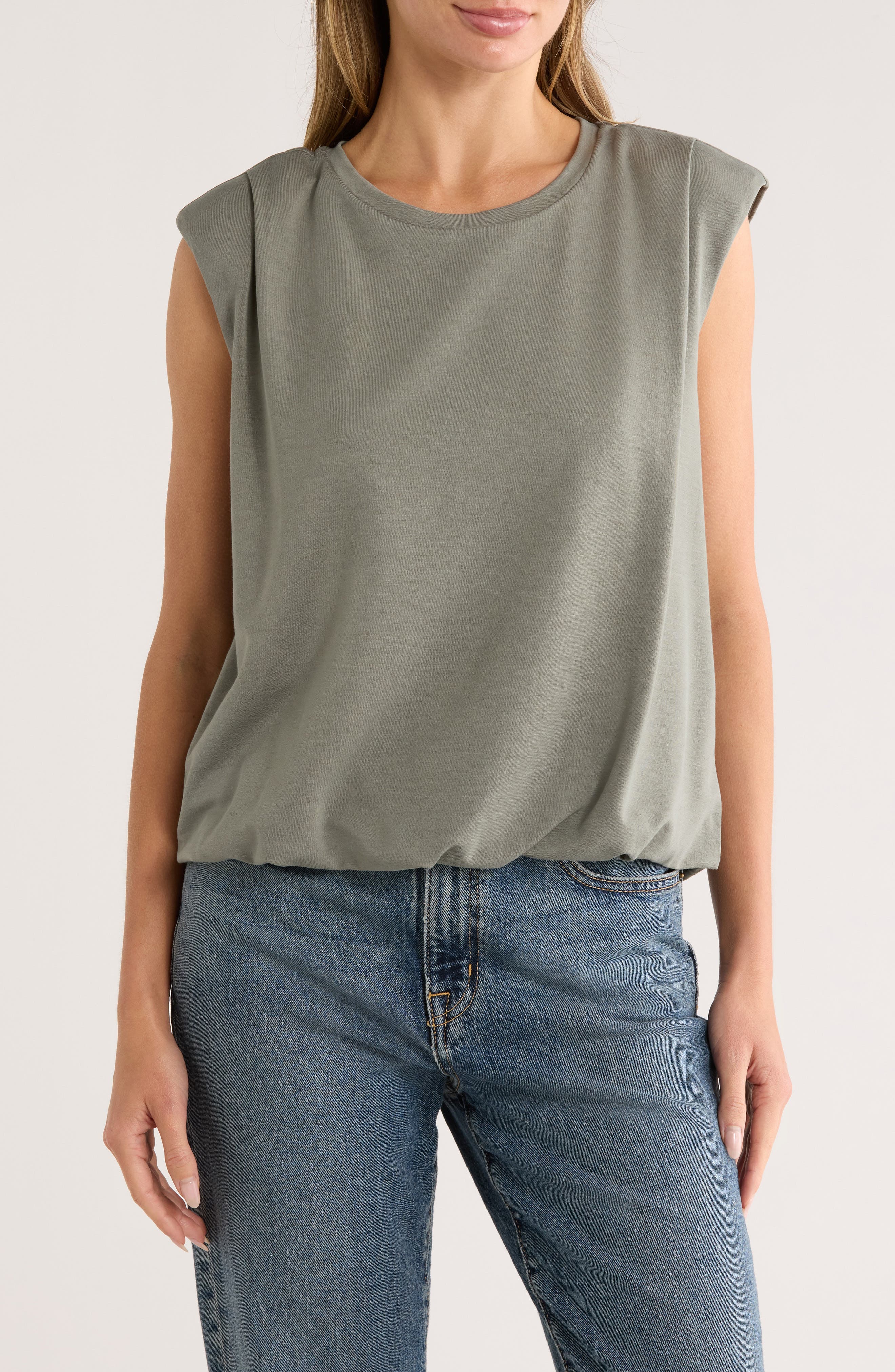 Bubble Hem Muscle Tank