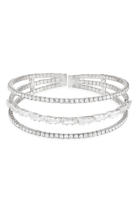Crystal Cuff Bracelet