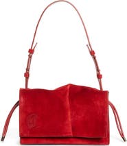 Christian Louboutin Small Baggy Suede Shoulder Bag