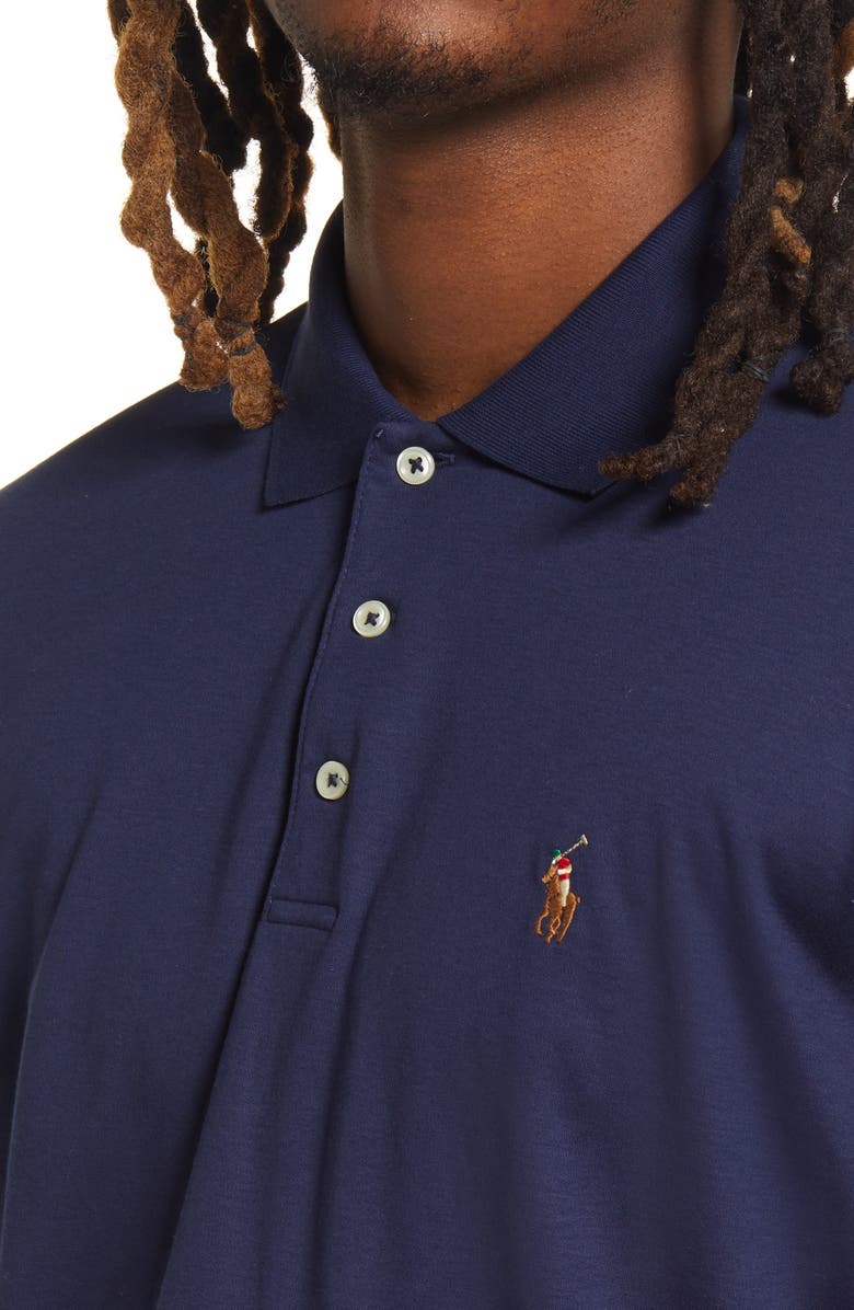 Polo Ralph Lauren Men's Classic Fit Long Sleeve Cotton Polo, Alternate, color, 