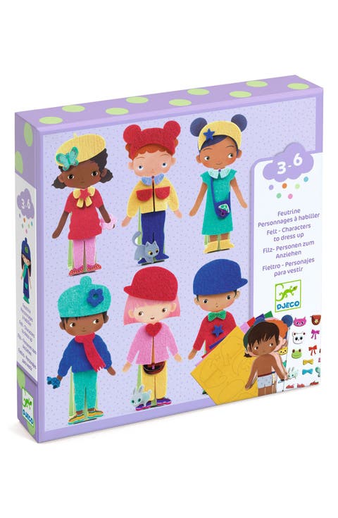 Kids' Felt Dress-Up Activity Set
