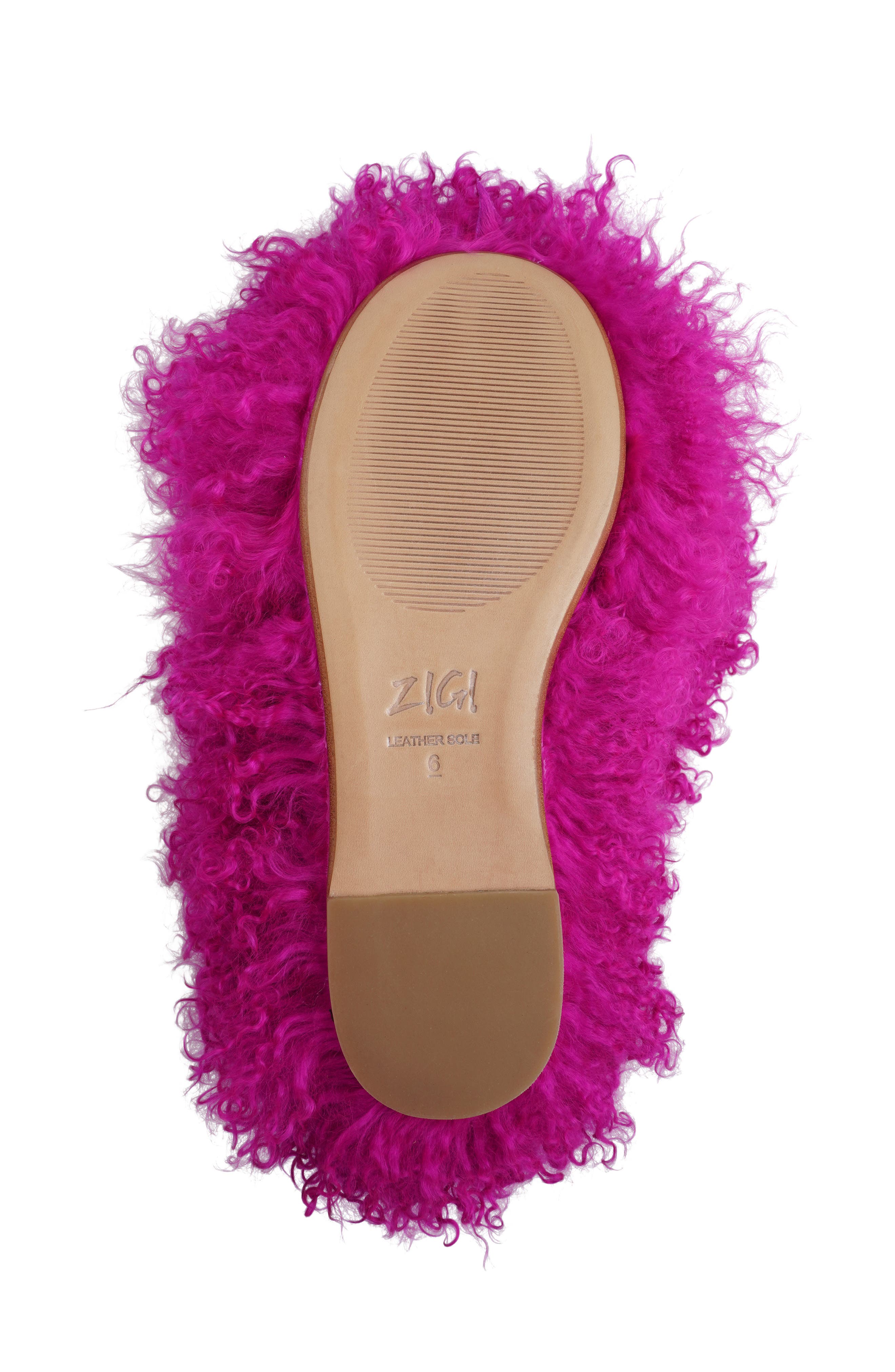 Opal Waterproof Genuine Shearling Slipper, Alternate, color, FUSCH