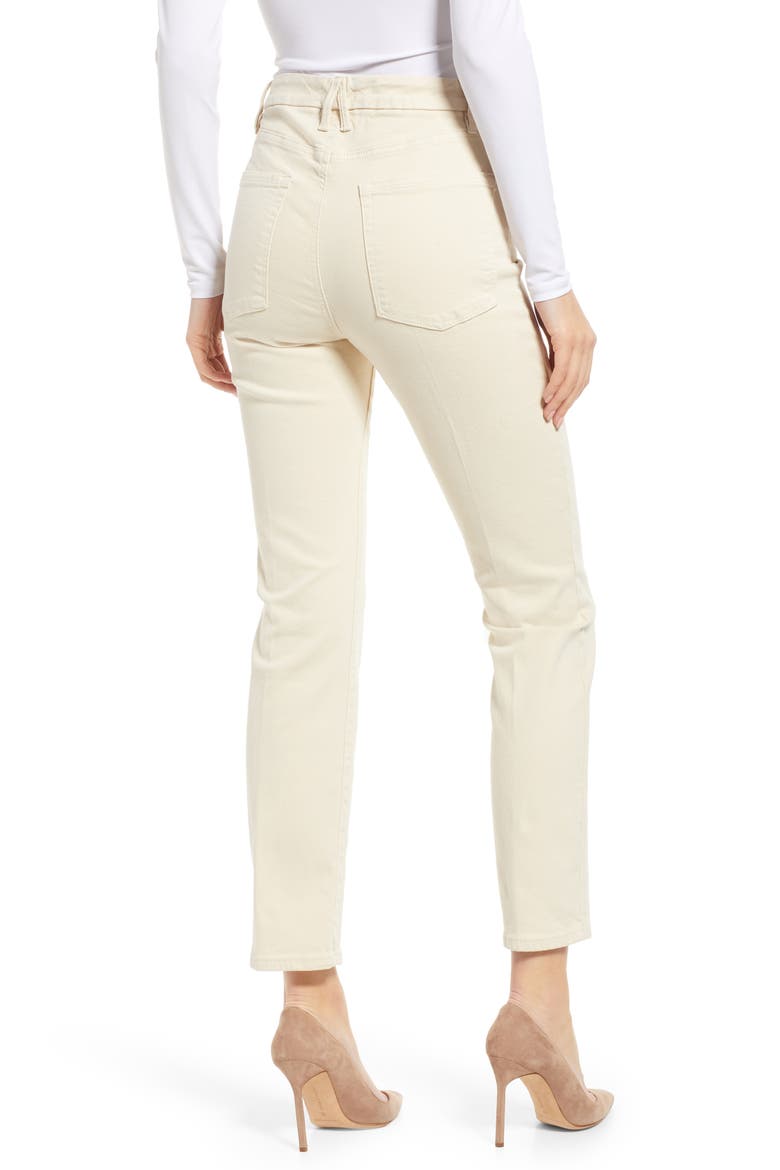 Good Classic Straight Leg Jeans, Alternate, color, BONE001
