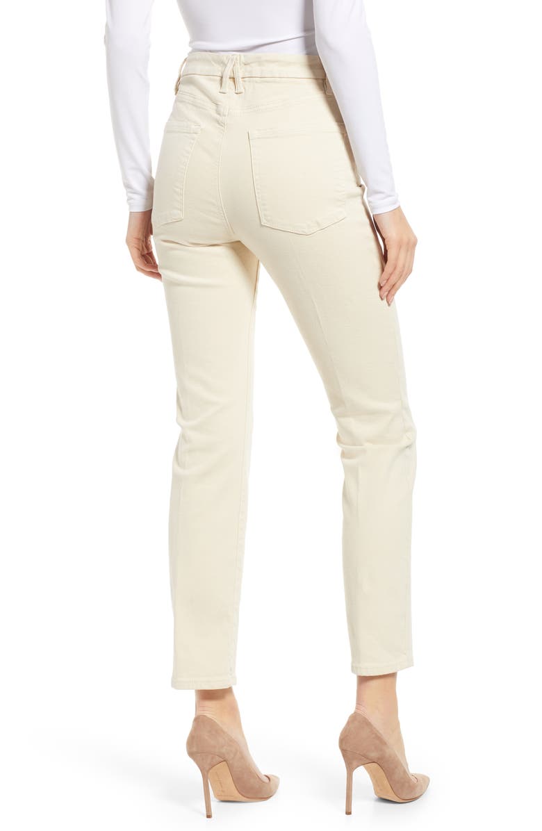 Good American Good Classic Straight Leg Jeans, Alternate, color, 