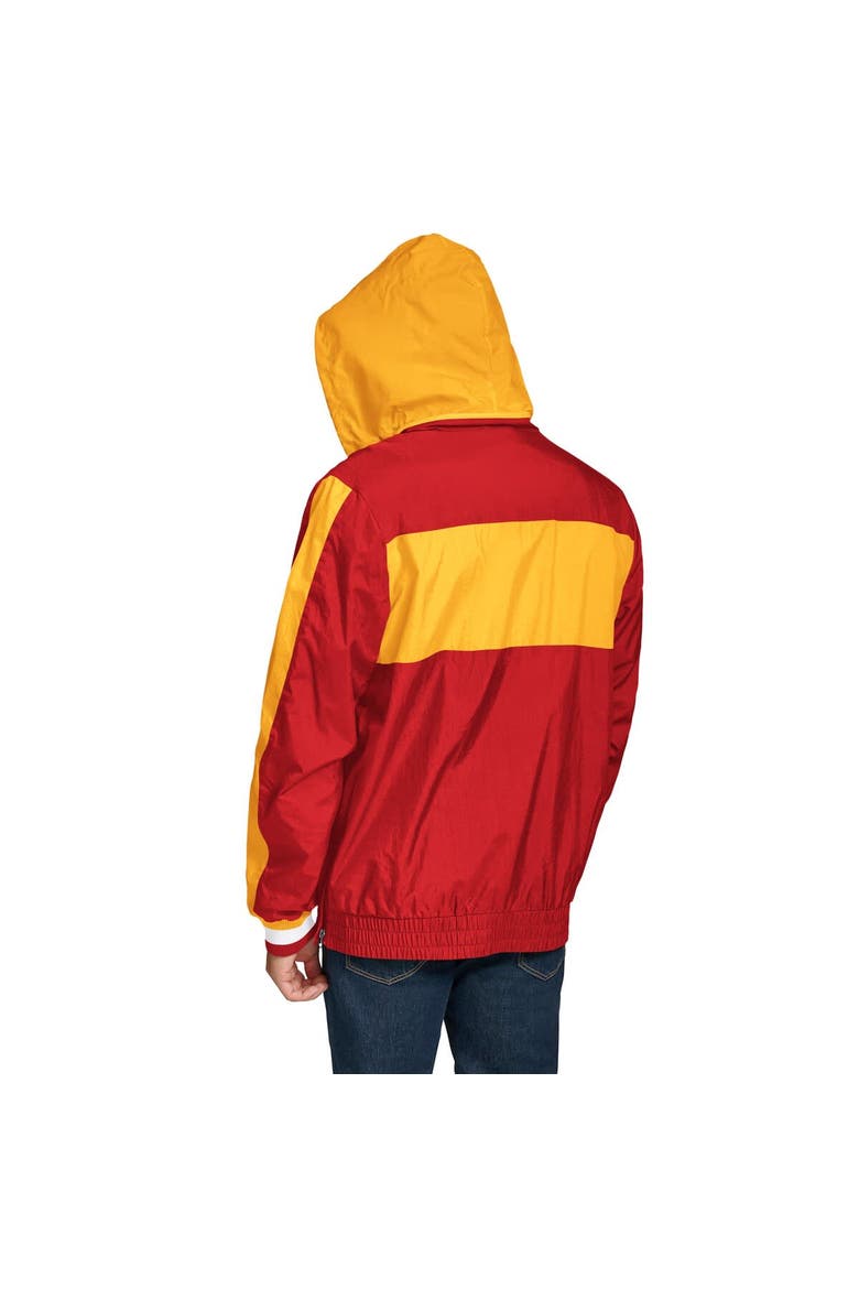 Men's Tommy Hilfiger Red Kansas City Chiefs Gael Lightweight Half-Zip Hoodie Jacket, Alternate, color, Red