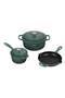 5-Piece Signature Enameled Cast Iron Cookware Set
