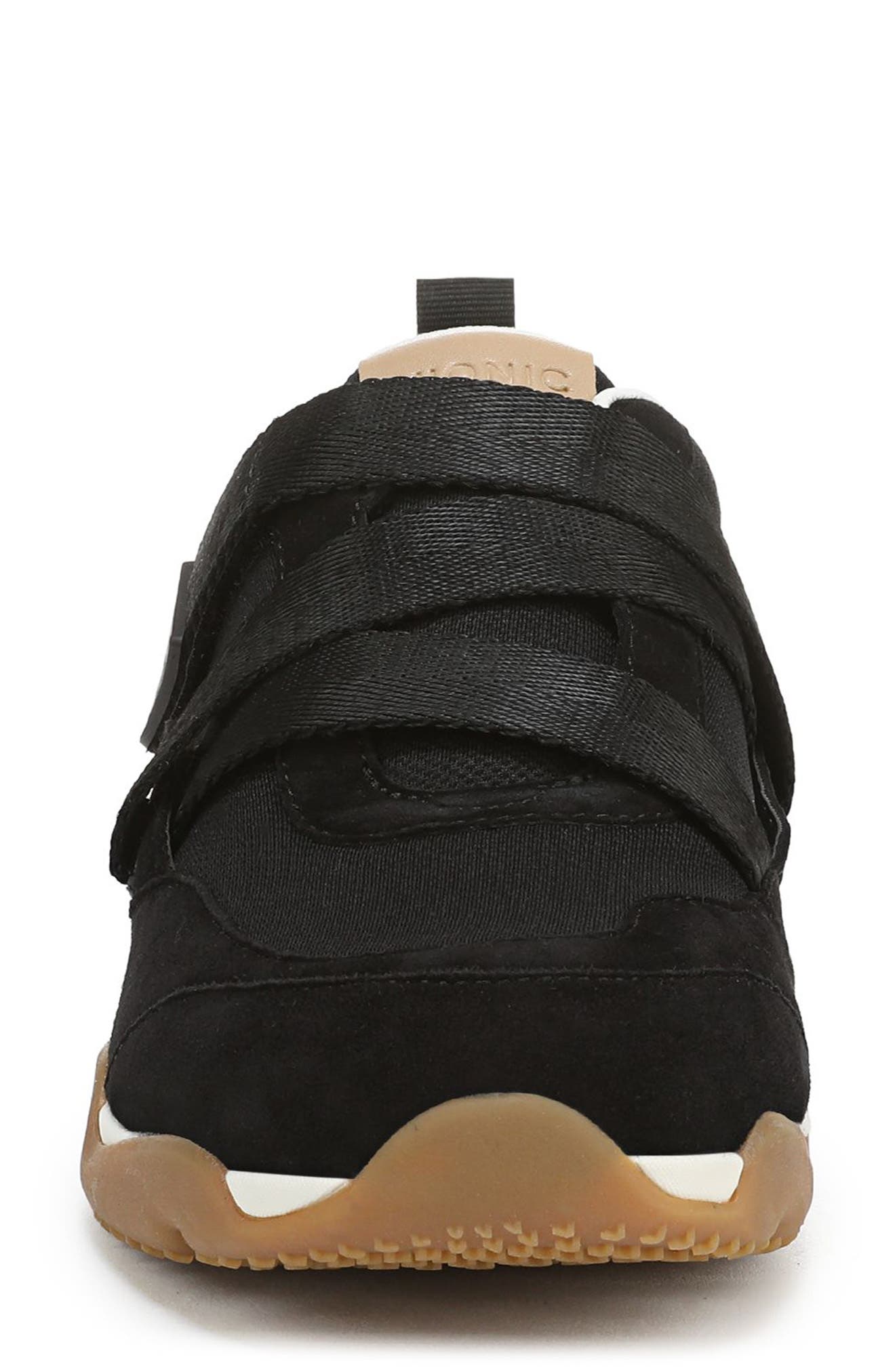 Vionic Walk Slim Gia Sneaker, Alternate, color, Black